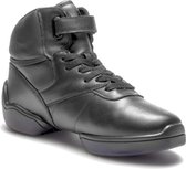 Dancer Dancewear® Danssneakers - Maat 39 - Leer - Dames & Heren - Hoge dance sneakers "Rocky"