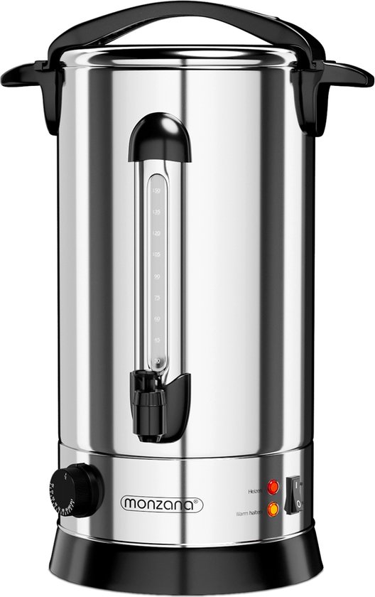 Monzana glühweinketel – 20L – 30-110°C – RVS