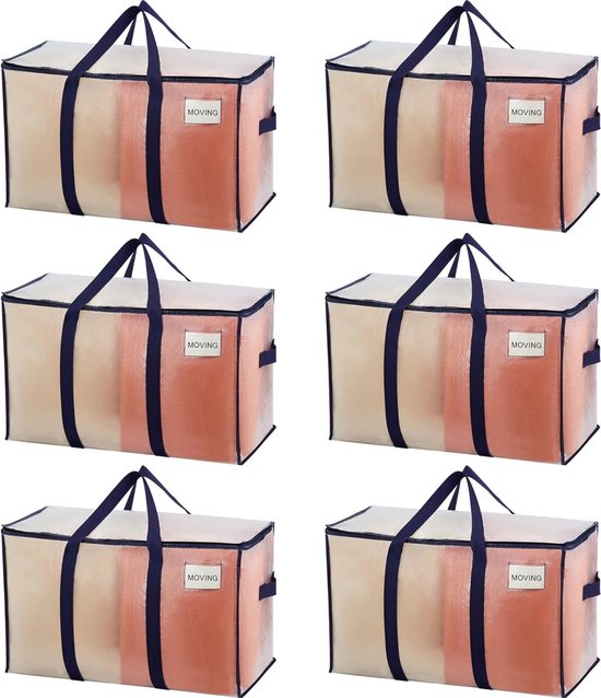 Plastic zak 2000 L tbv palletboxen 120x100 cm transparant doos à 25 stuks - Engels