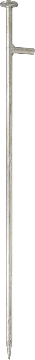 ORIT - Draadpen - L-kop - Hoogwaardige kwaliteit - Voor zwaar gebruik - Gegalvaniseerd - 80 cm - Ø 15 mm