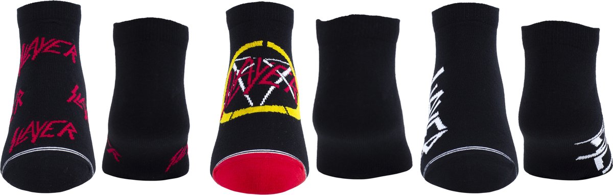 Slayer Assorted Liners 3 Pack (One Size - EU 40-46)