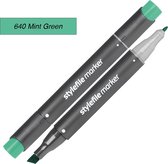 Stylefile Twin Marker - Mint Green - Ce marqueur de haute qualité est idéal pour les designers, architectes, graffeurs, dessinateurs et étudiants en design