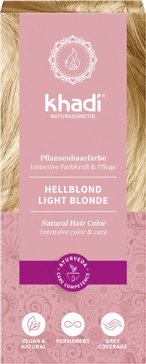 Khadi Haarverf Light Blond 100GR