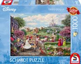 Bol.com Schmidt puzzel - Thomas Kinkade Studios - Disney Dreams Collectie - Cinderella Happily Ever After - 1000 stukjes aanbieding
