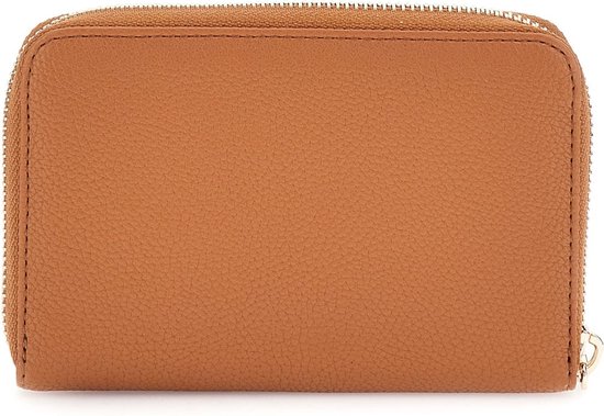 Guess ASSIA SMALL ZIP AROUND - Portemonnee - black/zwart