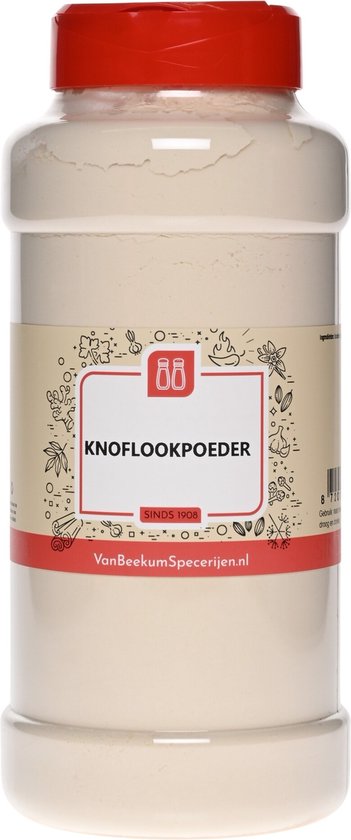 Van Beekum Specerijen - Knoflookpoeder - Strooibus 450 Gram