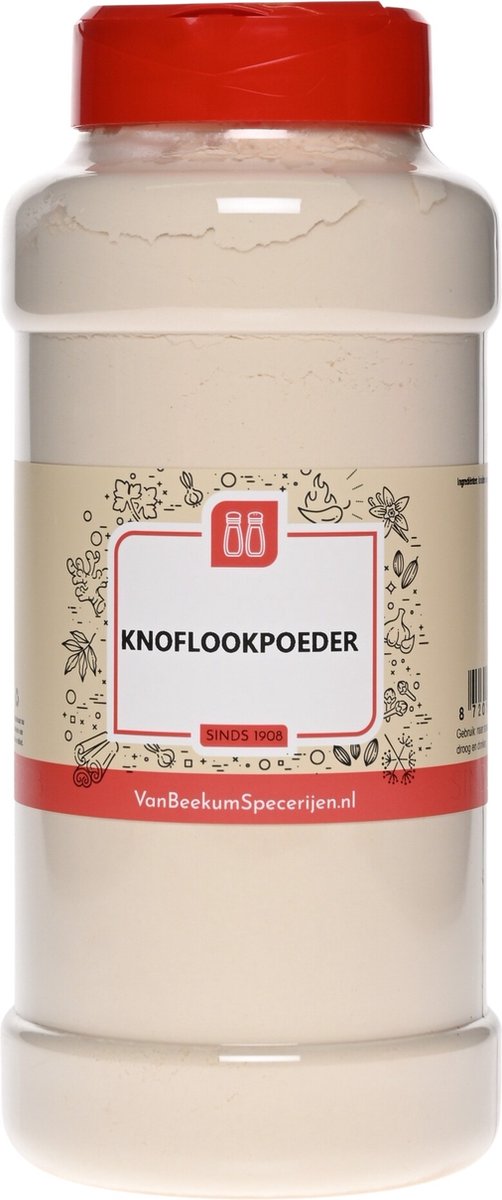 Goedkoopste Van Beekum Specerijen - Knoflookpoeder - Strooibus 450 gram