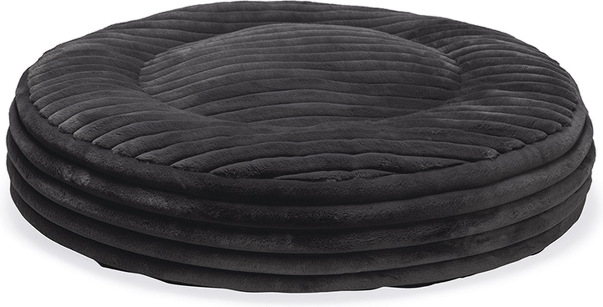 Designed by Lotte Reza - Hondenkusen - Rond - Antraciet - 95x95x20 cm