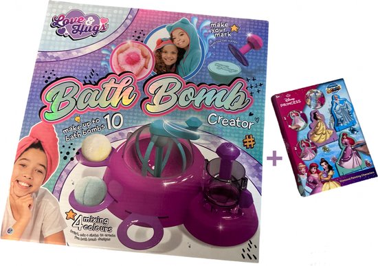 Foto: Diy bath bomb creator new and improved je eigen lush bruisballen maken nieuw en verbeterd sensomotorisch diamond painting figuren sinterklaas kerst cadeau