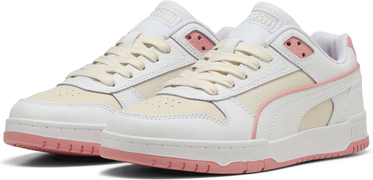PUMA RBD Game Low Unisex Sneakers Alpine Snow-PUMA Fruit Roze