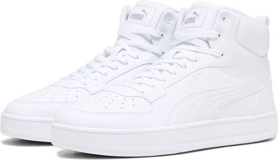 PUMA Puma Caven 2.0 Mid Unisex Sneakers - Puma White-Puma Silver