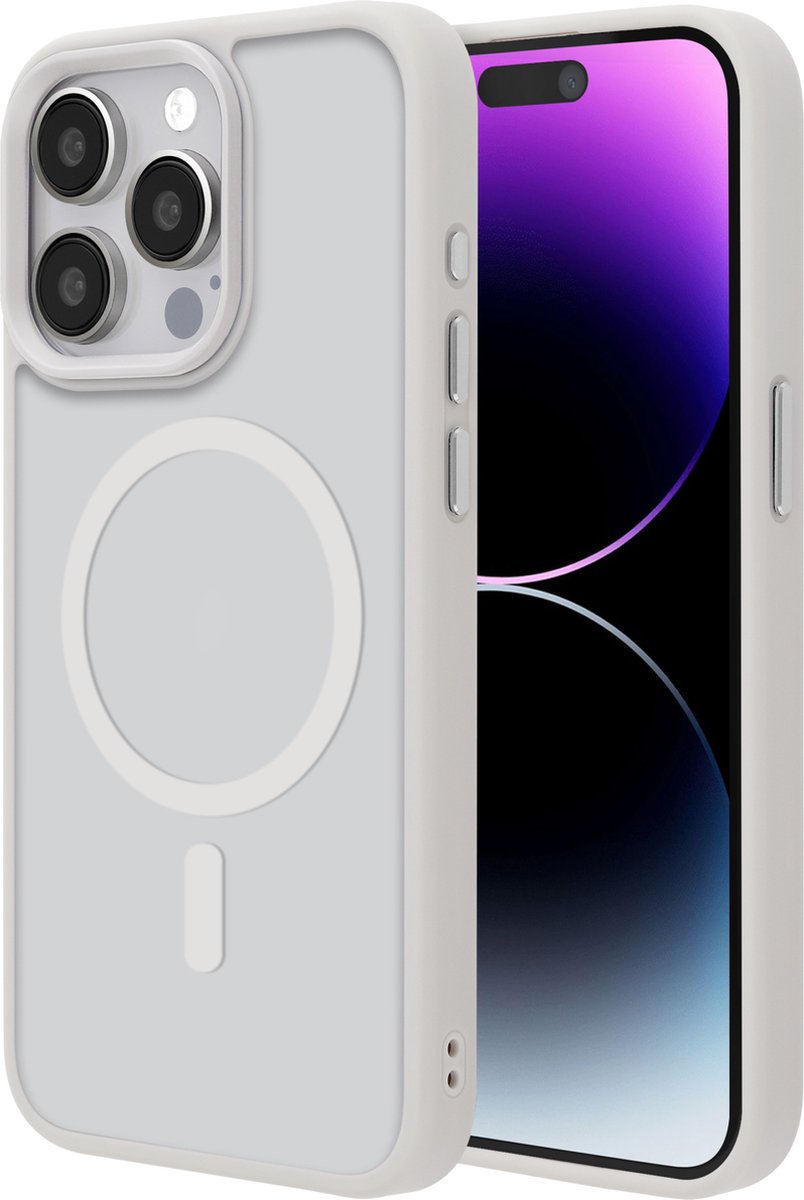 Musthavz Air Protect Case iPhone 15 Pro Max, Titanium white