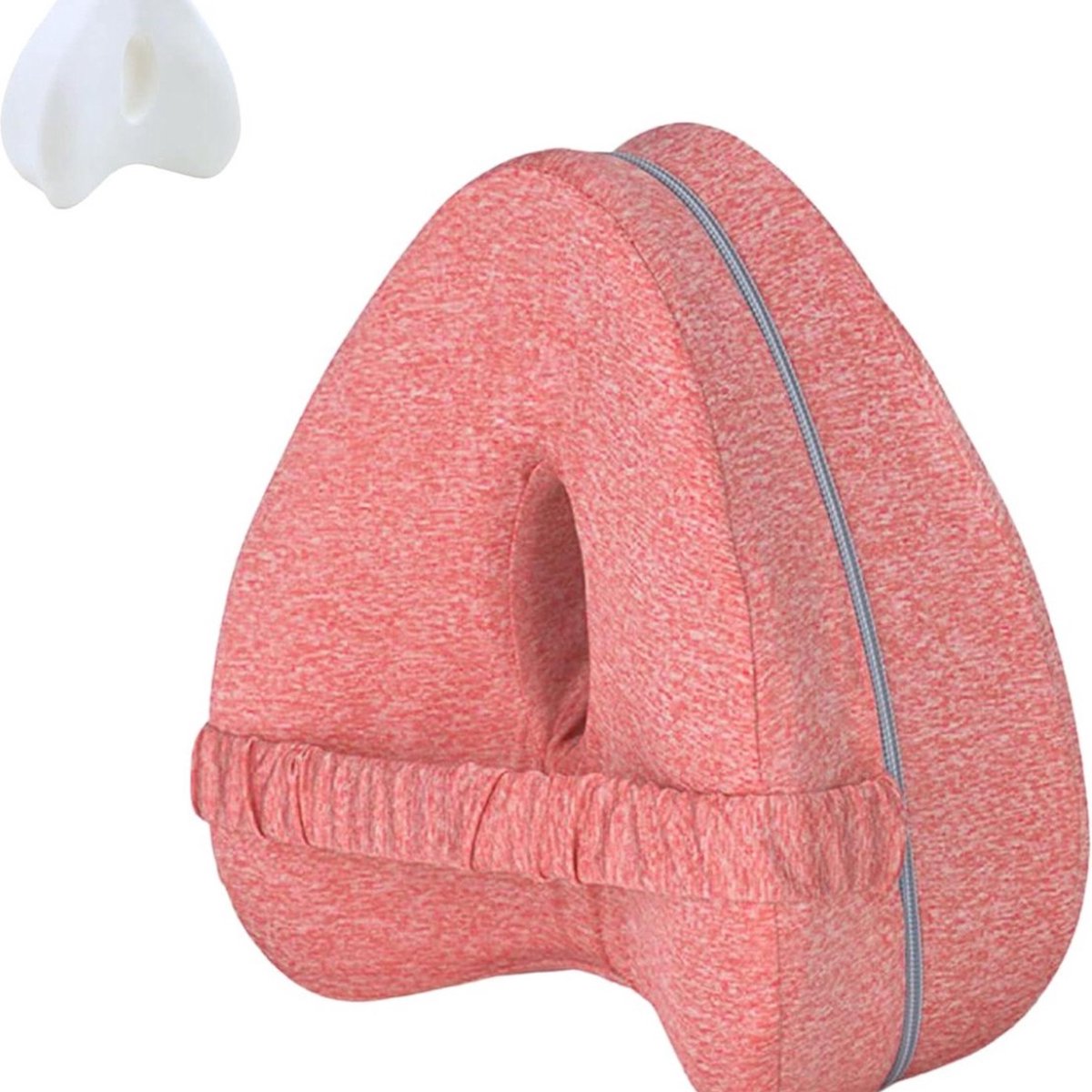 Kniekussen voor in het bed - Orthopedisch Kussen voor Benen - Ergonomisch Traagschuim Beenkussen - Voor Zijslapers - Verlicht Rugpijn Heup Ischias - Gewrichten Kniekussen voor in het bed
