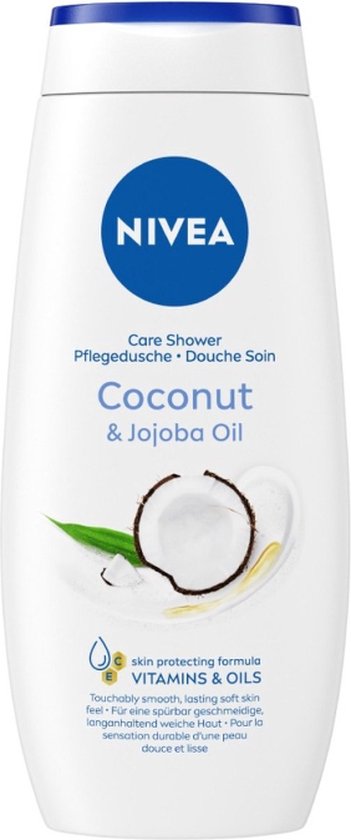 Nivea Care Shower Cream Coconut Jojoba Oil 250 Ml Bol nivea-care-shower-cream-coconut-jojoba-oil-250-ml-bol