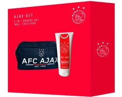 foto van Ajax | Cadeau voor kinderen | Geschenkset | Douchegel + toilettas - kerst