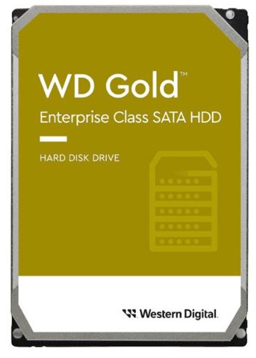 WD Gold Enterprise Class 4 TB harde schijf WD4004FRYZ, SATA 600, 24/7