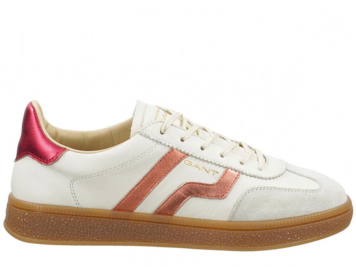 Gant Dames Sneaker Wit/roze | Maat: 38