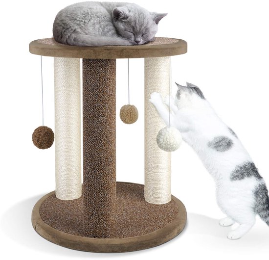 Foto: Relaxpets katten krabpaal unicorn uniek model 85cm hoog