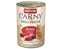 Animonda Kat in blik Carny Adult Enkelvoudig Eiwit 6x400g - Puur Rundvlees