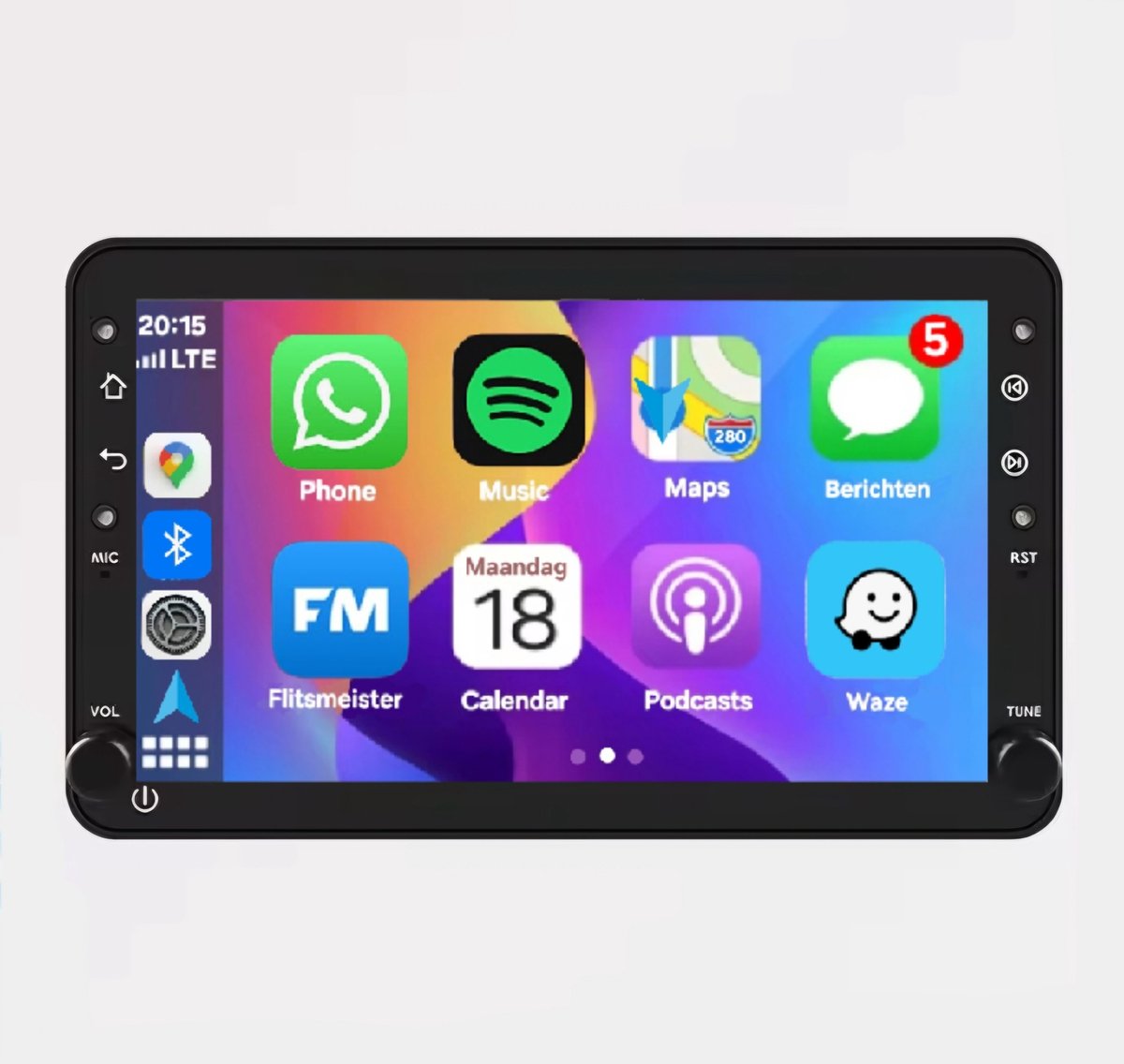 Autoradio 2/32GB met Carplay en Android auto | Geschikt voor Alfa Romeo 159, Spider en Brera 2004-2012 | Radio scherm met Navigatie | 2004 2005 2006 2007 2008 2009 2010 2011 2012
