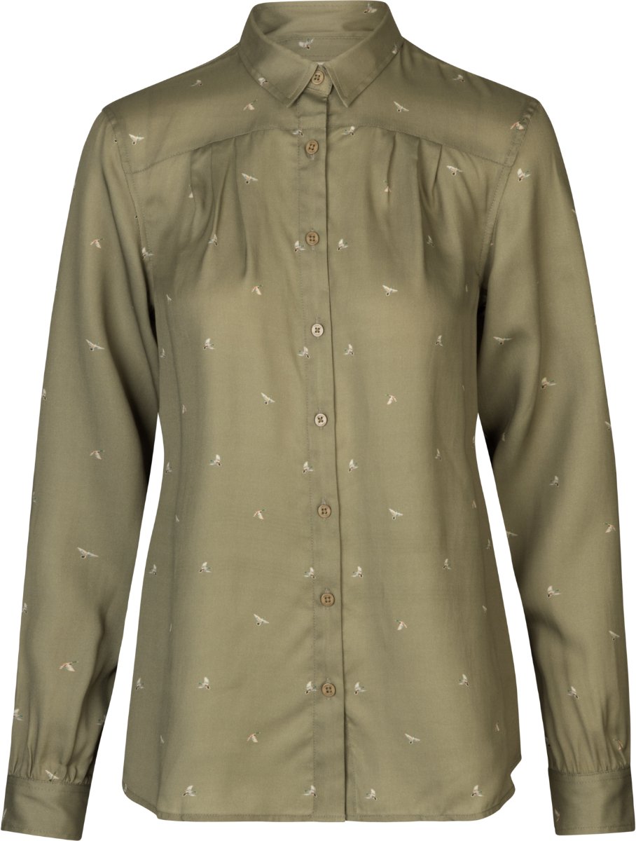 Härkila Abigail L/S shirt Women Groen