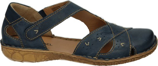 Josef Seibel ROSALIE 03 - Sandales plates Sandales pour femmes - Couleur : Blauw - Pointure : 39