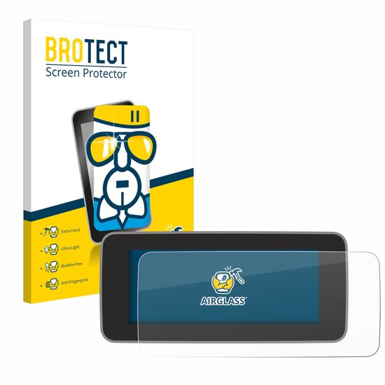 BROTECT - Protecteur d'écran pour Mercedes-Benz GLC X253 Mopf 2019-2020 MBUX 10.25" - Film de protection Verre de protection transparent