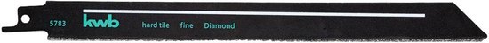 kwb 578300 Lames de scie sabre DIAMANT, travail du carrelage et de la céramique 1 pc(s)