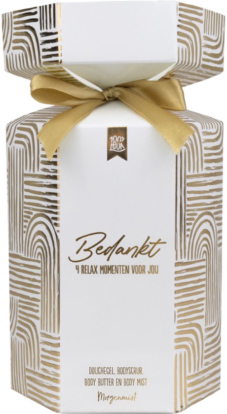 100%LEUK - Cadeaupakket - Bedankt