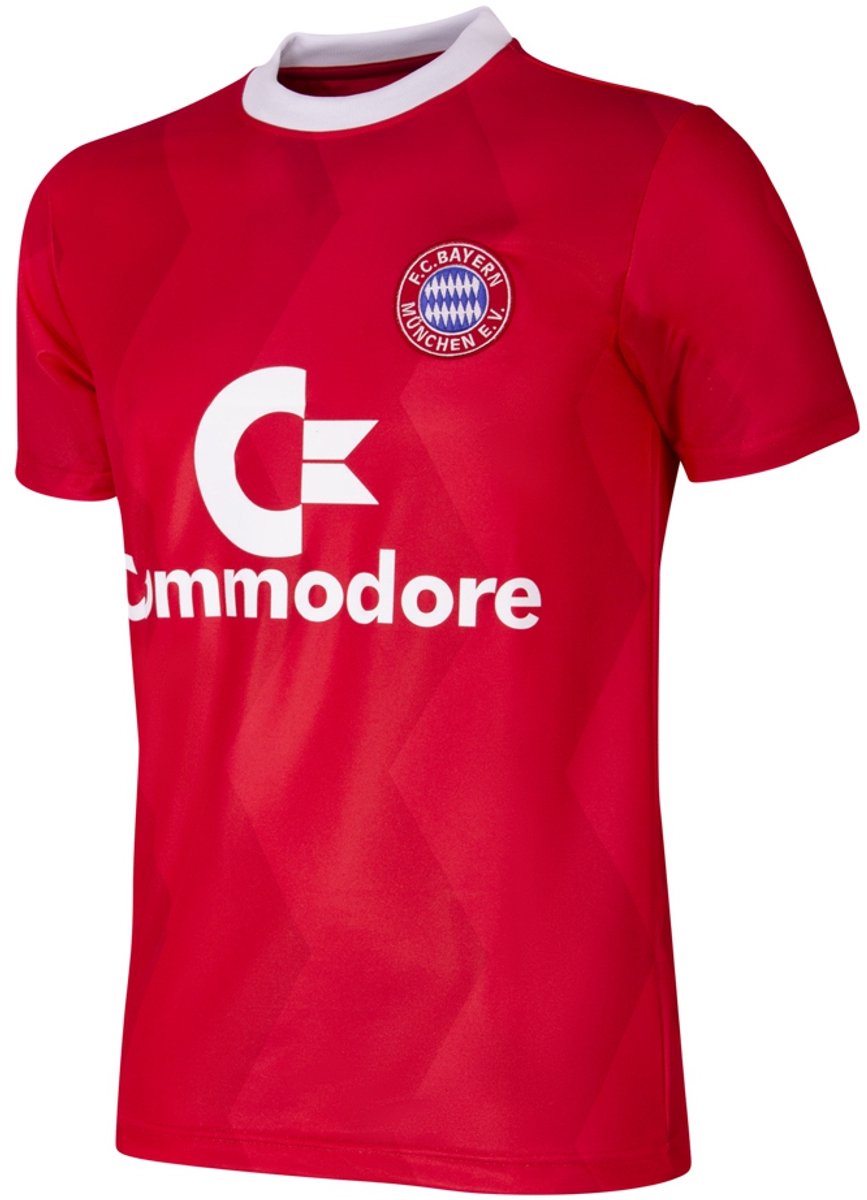 COPA - FC Bayern München 1988/89 Retro Voetbalshirt - Heren - Rood - S