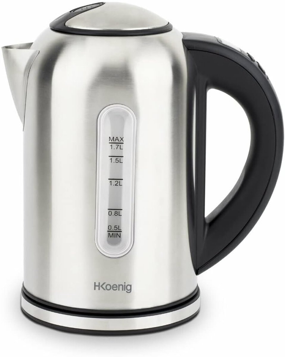 Programmeerbare Waterkoker 1,7 L met Thermostaat 40-100°C - Compact en Snelkokend