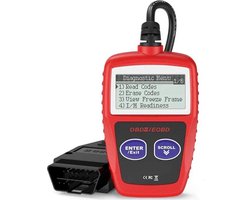 OBD2 Scanner – Auto Uitlezen & Storing Verwijderen – Nederlands – Plug & Play – CE-Gecertificeerd – Jumalu