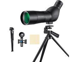K&F Concept 20x60 spotting scope verrekijker BAK4 HD glas coating met mobiele telefoonclip