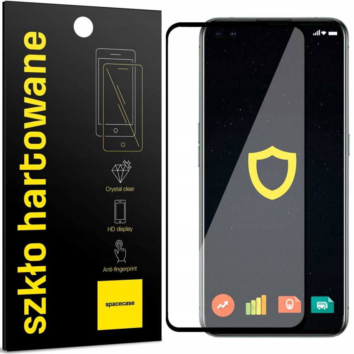 Spacecase 5D Gehard Glas Voor Realme X50 Beschermende Telefoon