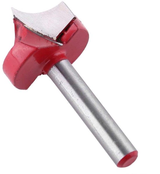 Fraise à Queue Gravure 3D CNC 6mm - Pointe Aiguille V Rainure Mèche Bois (8mm)