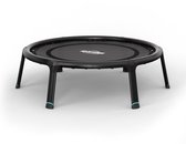 BERG Fitness trampoline 110 - Lichtgewicht Magnesium Frame - Inklapbaar - Belastbaar tot 120 kg - Zwart