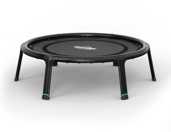 BERG Fitness trampoline 110 - Lichtgewicht Magnesium Frame - Inklapbaar - Belastbaar tot 120 kg - Zwart