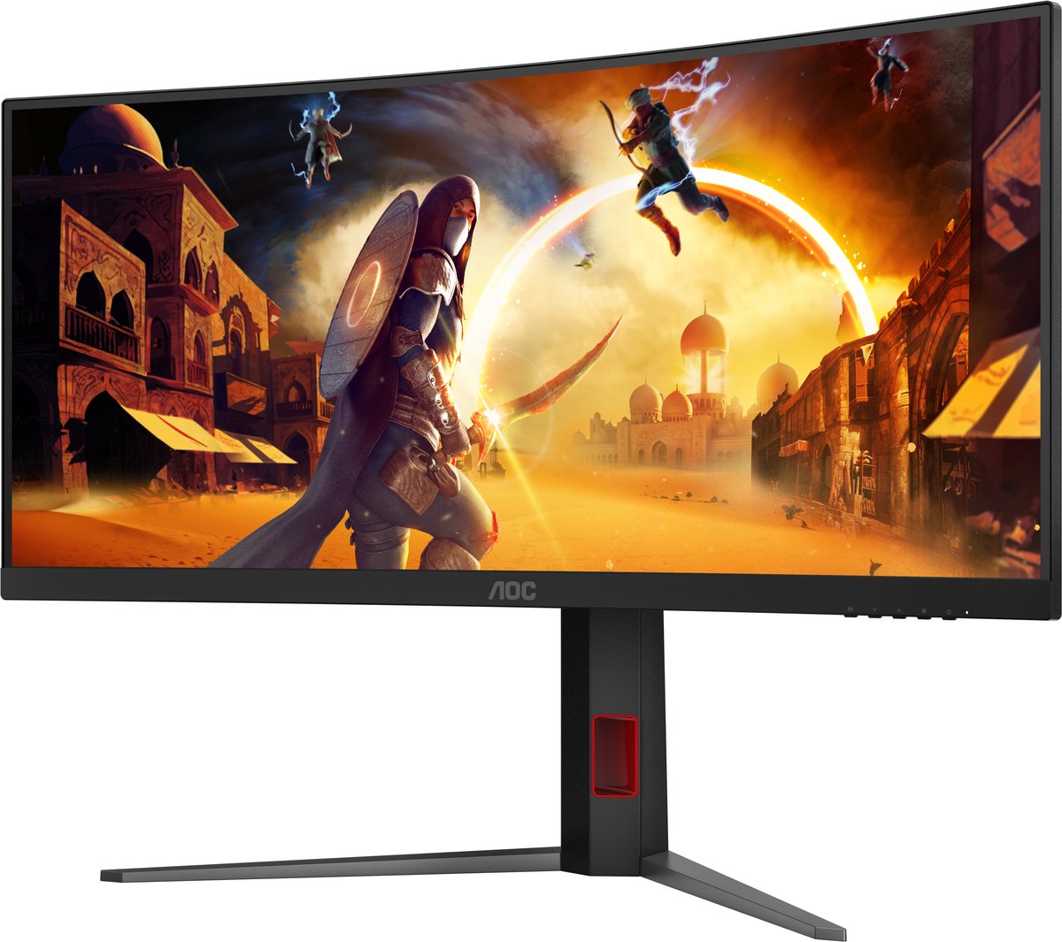 AOC G4 CU34G4 - WQHD Curved Ultrawide Gaming Monitor - 180hz - afbeelding 3