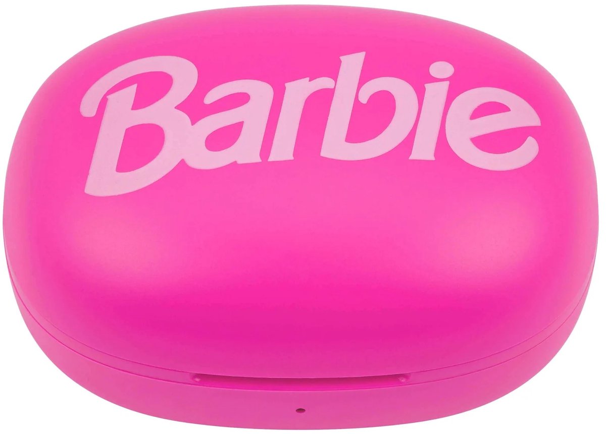 Barbie - draadloze oordopjes - met oplaadcase - touch control - lange speeltijd - TWS earbuds bluetooth