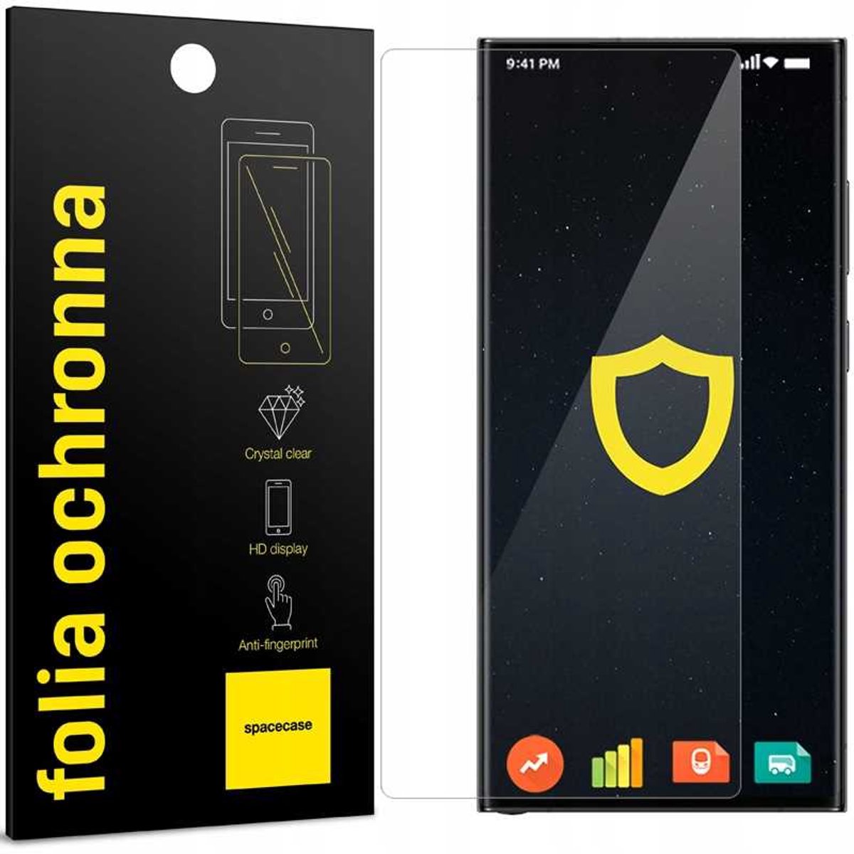 Spacecase Hydrogel Van Gehard Glas Voor Samsung Galaxy S23 Ultra