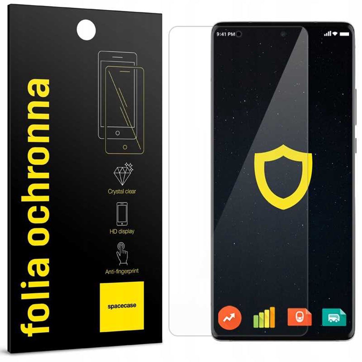 Spacecase Hydrogel Van Gehard Glas Voor Motorola Edge 30 Fusion