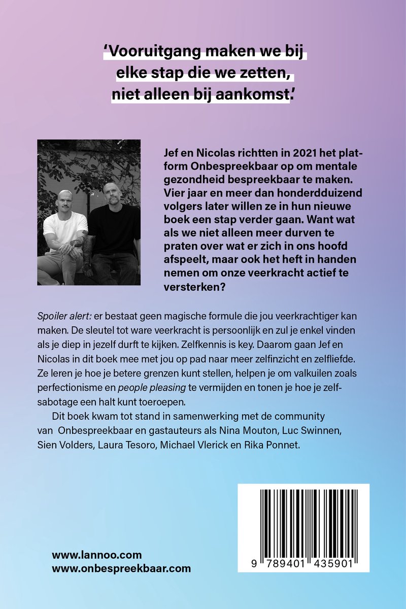 Hoe we onszelf graag kunnen zien - back cover