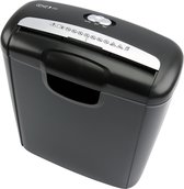 Bol.com Genie 240 S Papierversnipperaar - 6 vellen DIN A4 (80 g/m²) - Stripe Cut - 10 Liter - Thuis/ Kantoor - Zwart aanbieding
