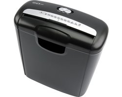 Genie 240 S Papierversnipperaar - 6 vellen DIN A4 (80 g/m²) - Stripe Cut - 10 Liter - Thuis/ Kantoor - Zwart