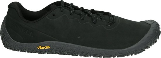 Foto: Merrell j067939 vapor glove 6 ltr vrije tijdsschoenenheren wandelschoenenwandelschoenenbarefoot kleur zwart maat 46
