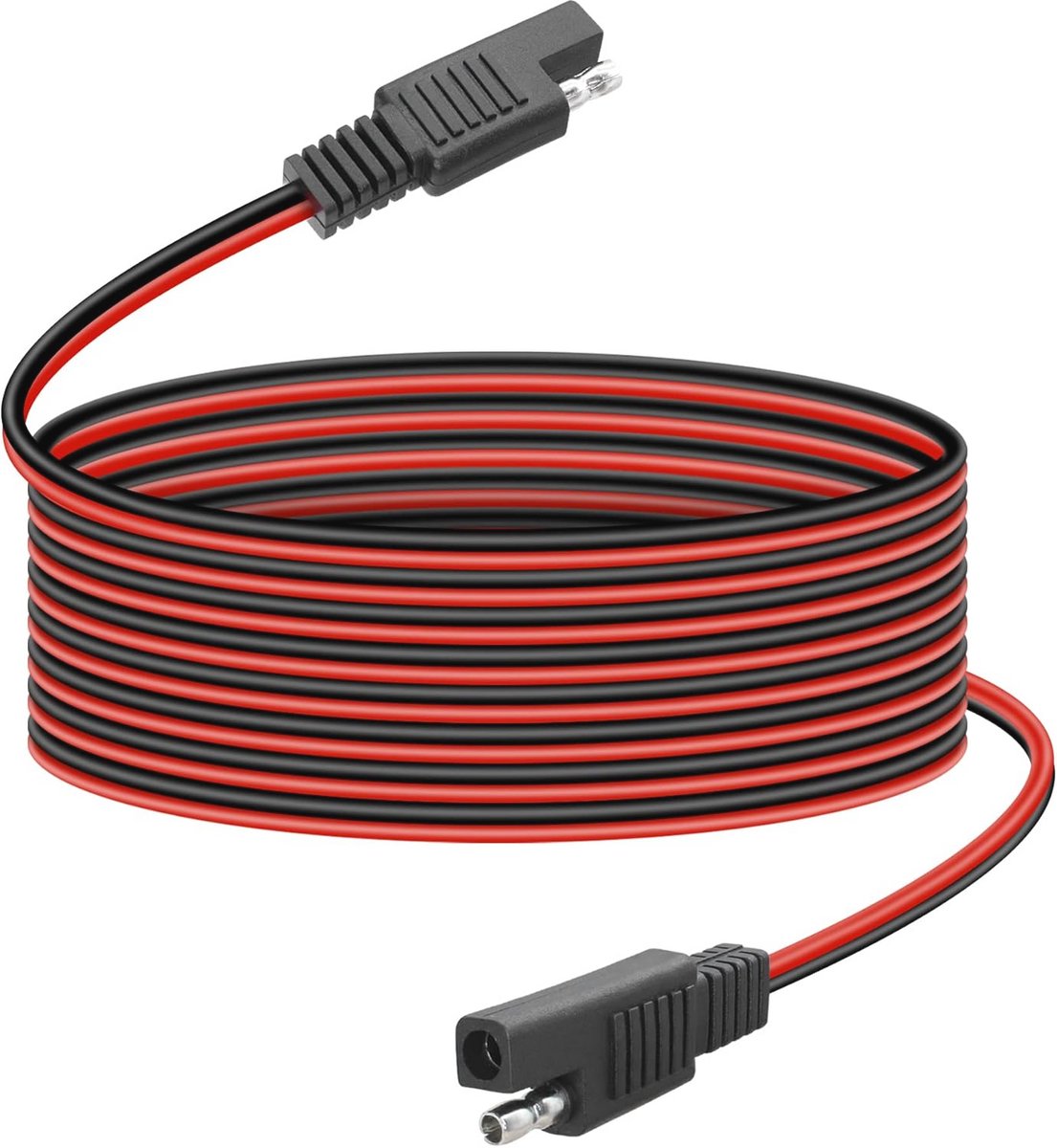 Verlengkabel voor Zonnepanelen 2m 18AWG - SAE Stekker naar Stekker, Ideaal voor DC 12V-24V