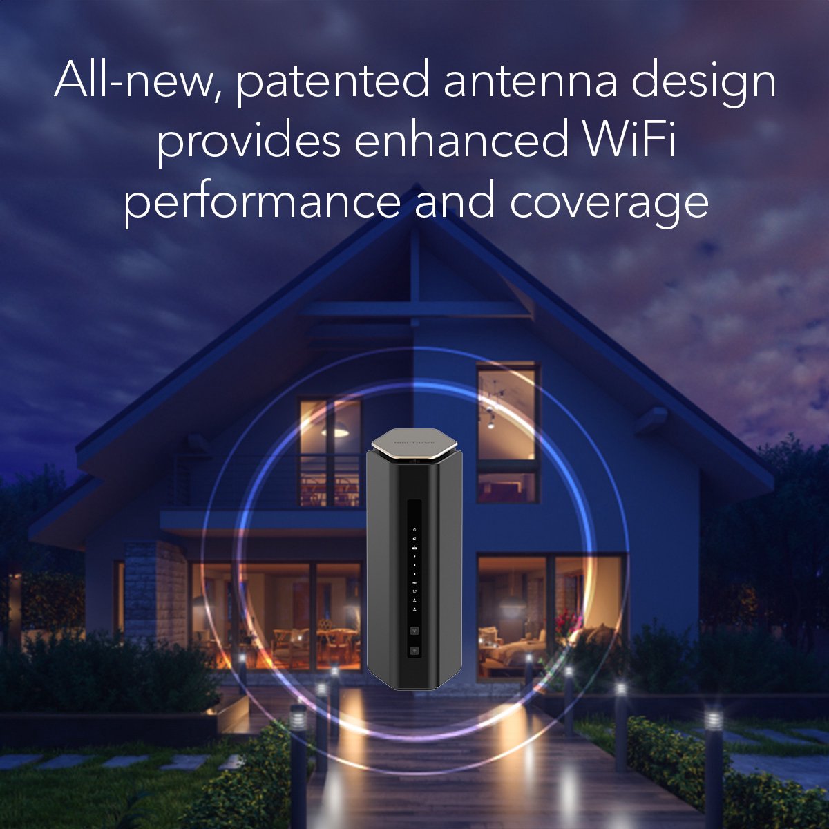 NETGEAR Nighthawk RS600 - Router - WiFi Versterker - WiFi 7 - 18000 Mbps - Tri Band – foto 2