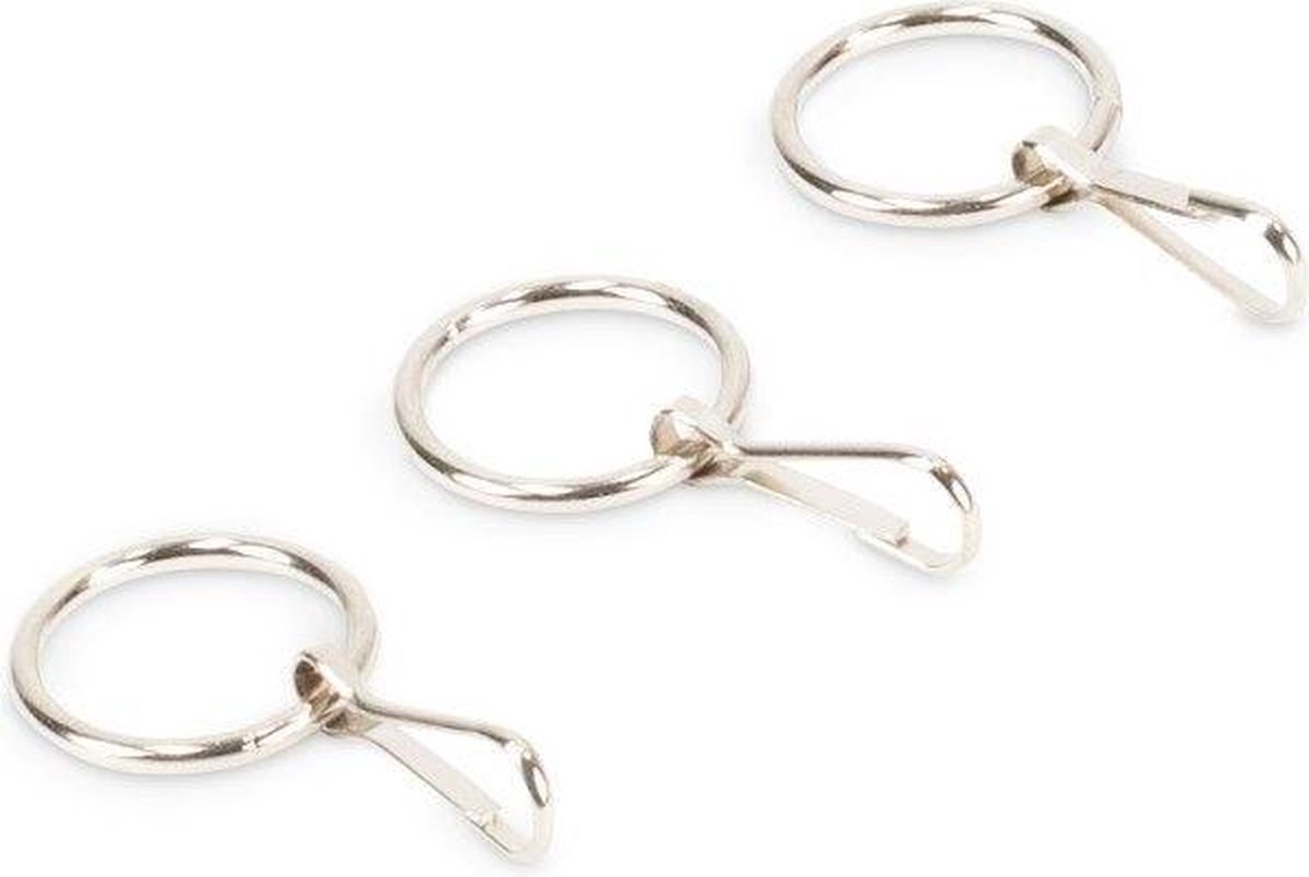 Goedkoopste VITILITY Ritssluitingring - Ritsluiting - Meer grip - Zilver - 3 st
