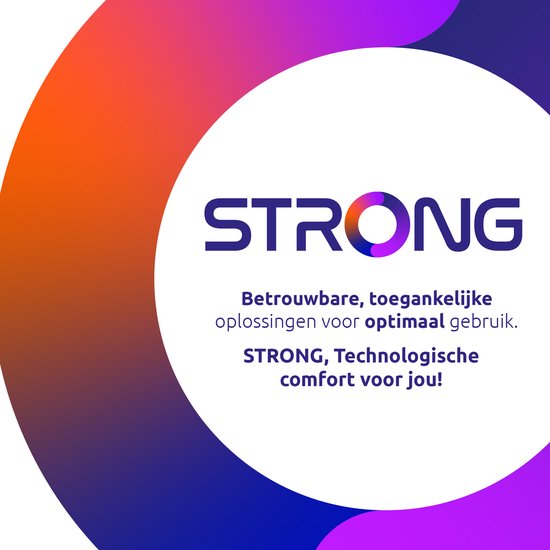 STRONG - SHC04IR0-W - Beveiligingscamera draadloos - Wi-Fi - 2K (4MP 2560x1440) - Personen-, baby-, huisdierdetectie - 360° panoramisch zicht - Nachtzicht - Ingebouwde microluidsprekers - Gemakkelijk te gebruiken met de Vision by STRONG toepassing van Merkloos — afbeelding 5