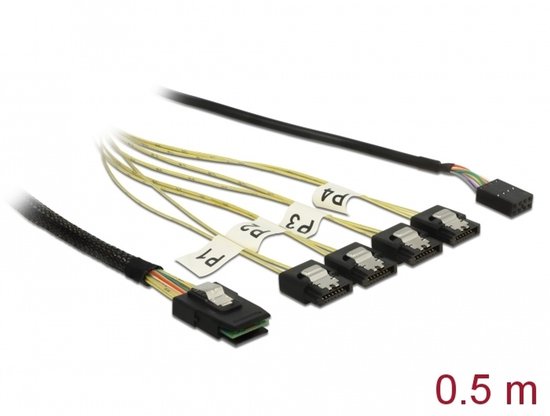 Mini SAS Kabel voor SATA Verbindingen